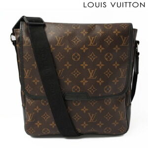 Louis Vuitton shoulder bag Monogram Macassar Brown Bass